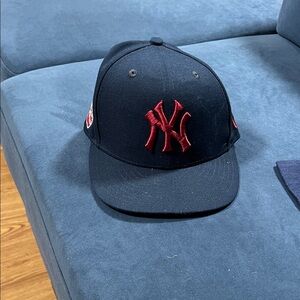 Classic Black and Red Logo Cap